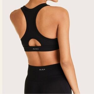 Alala NEW Black Racerback Sports Bra